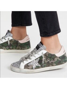 EUC Rare Golden Goose, Camo, Size 41